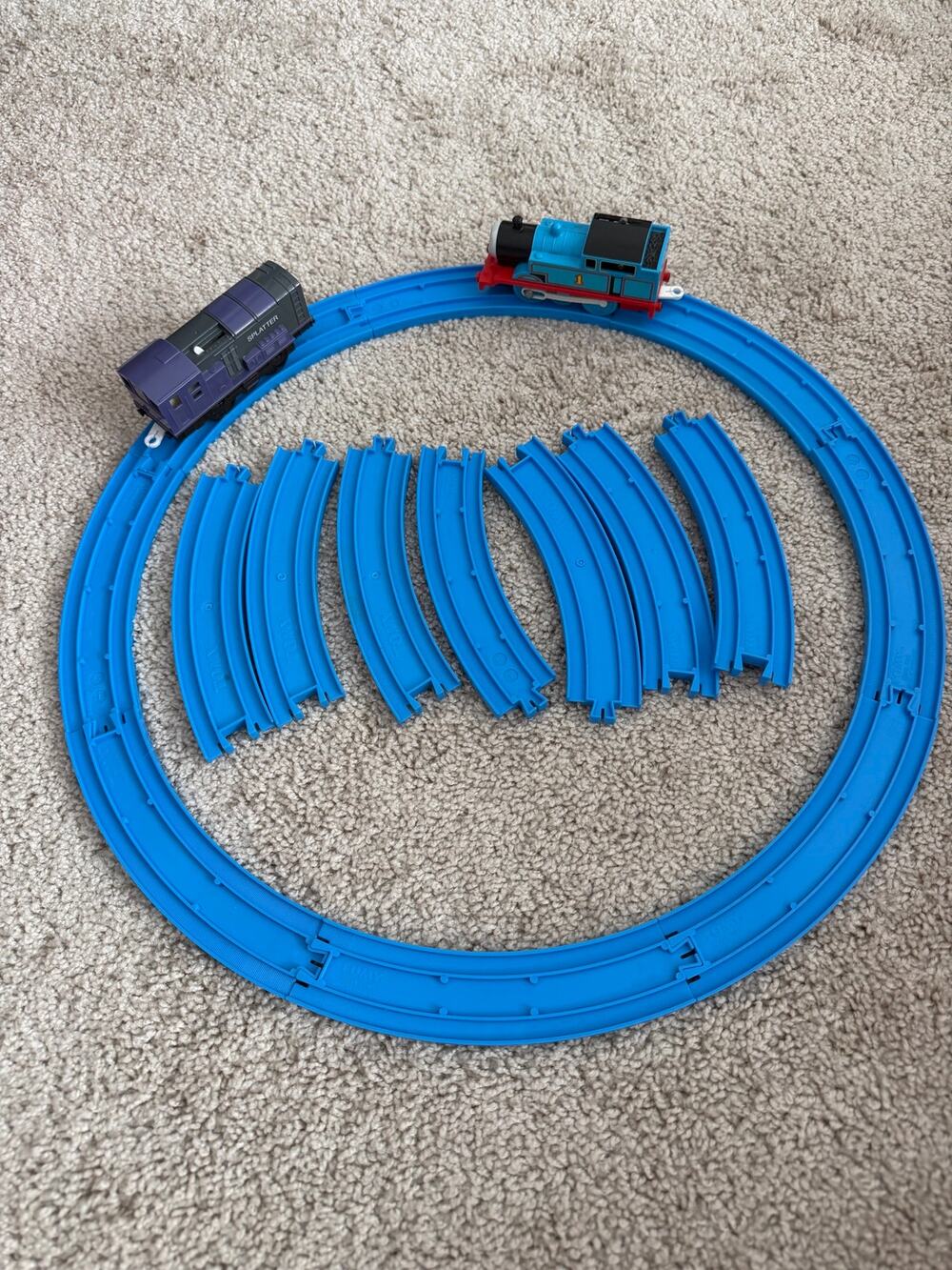 TOMY TrackMaster Thomas & Friends Track Plus Splatter & Thomas Motorized Trains